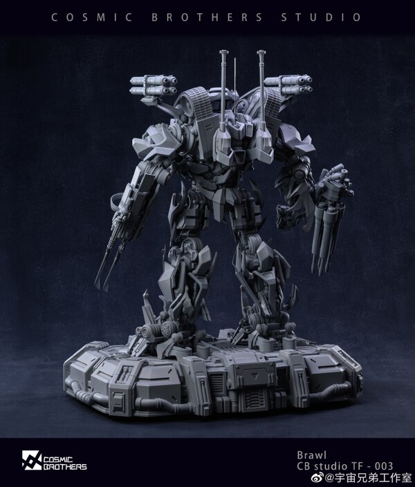 Cosmic Brothers Studio Transformers Brawl Statue  (4 of 9)